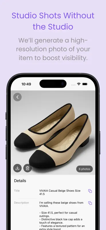 Closet Resale App: AI Listings screenshot 7 of 7