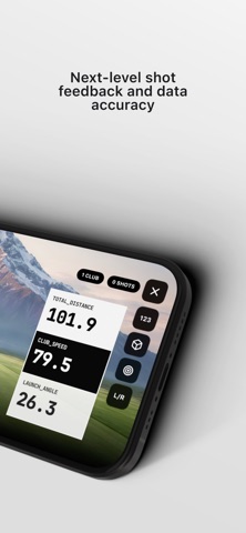 ShotVision Launch Monitor screenshot