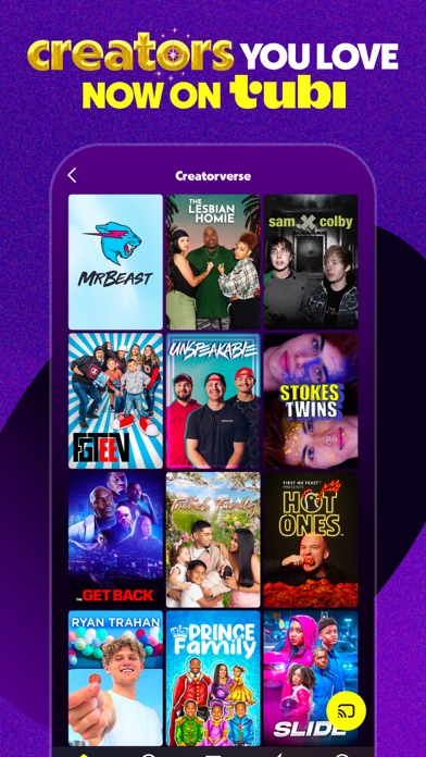Tubi: Movies & Live TV iPhone screenshot 6 - Entertainment app