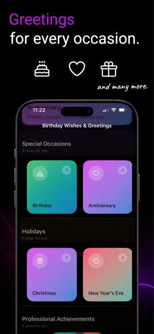 Birthday Wishes & Greetings screenshot 2