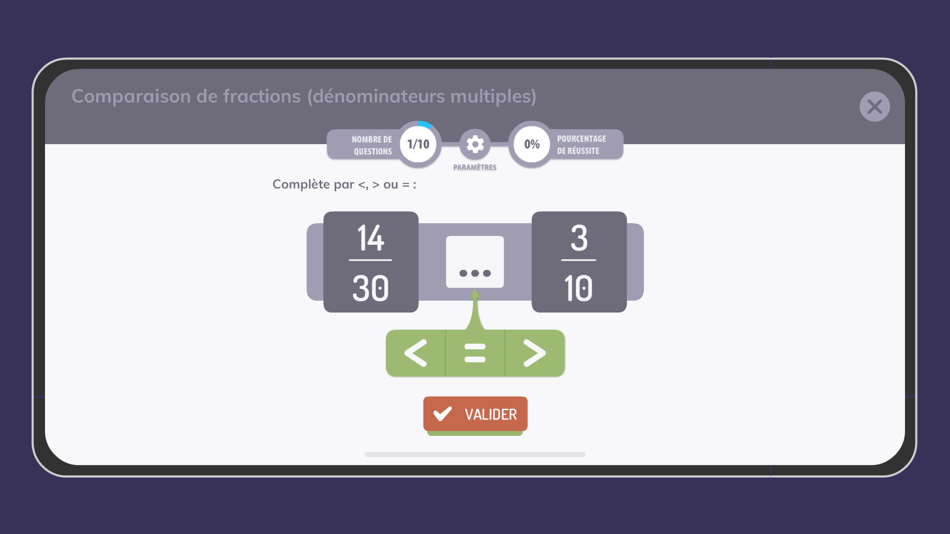 #7. Fractions Express (iOS) 由: Christophe Auclair