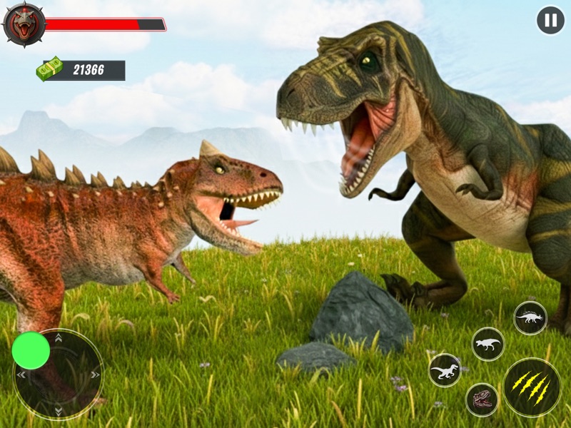 Real Jurassic Dino Revolt Game screenshot 6