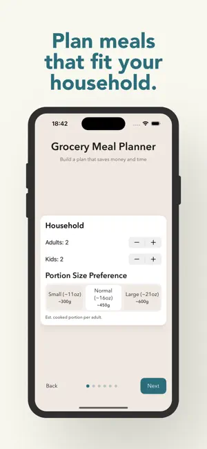 Grocery Meal Planner screenshot 3