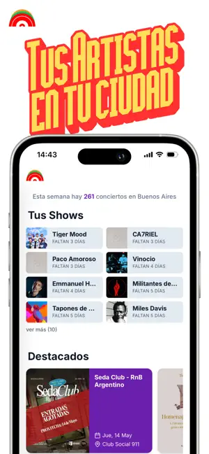 musiquita iPhone screenshot 1