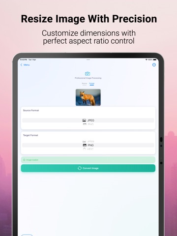 App screenshot