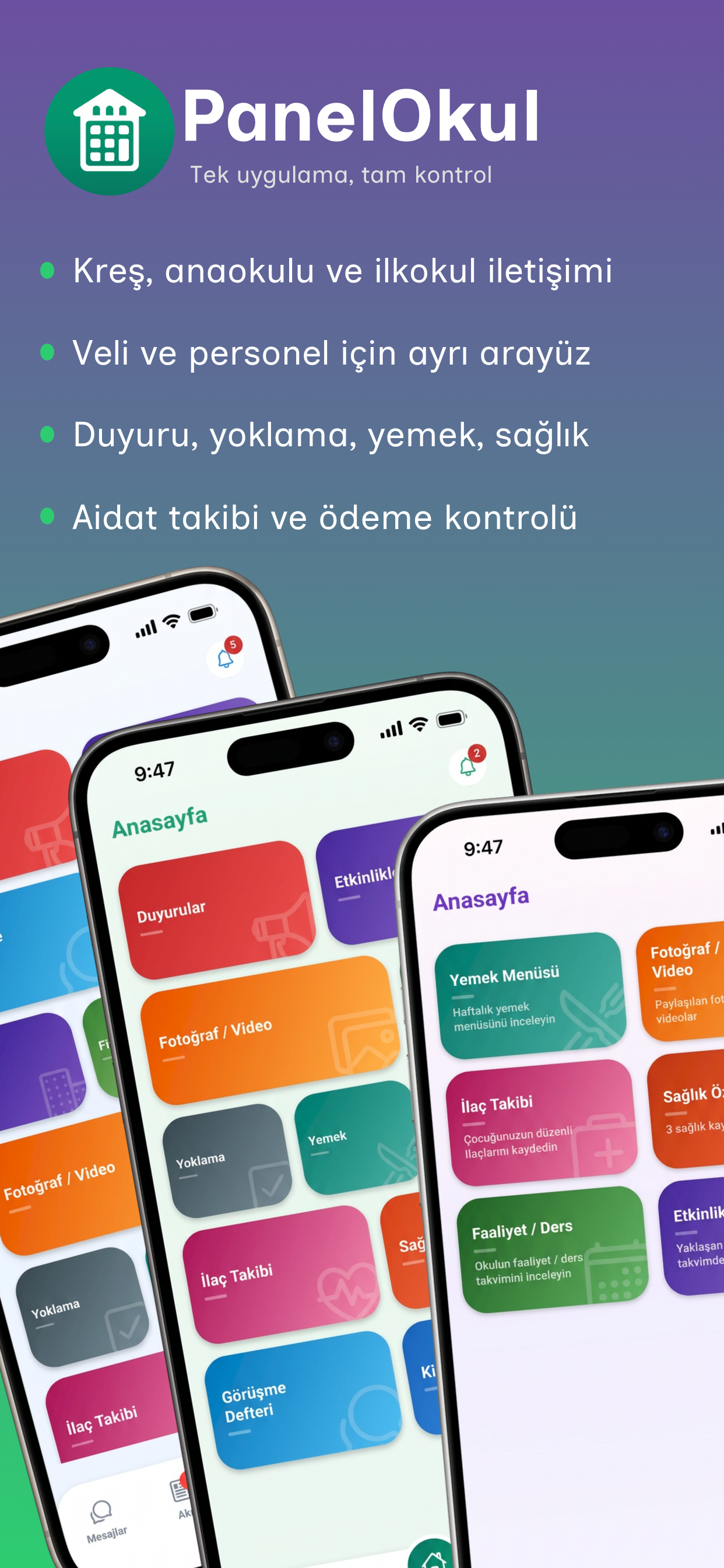 PanelOkul screenshot 4