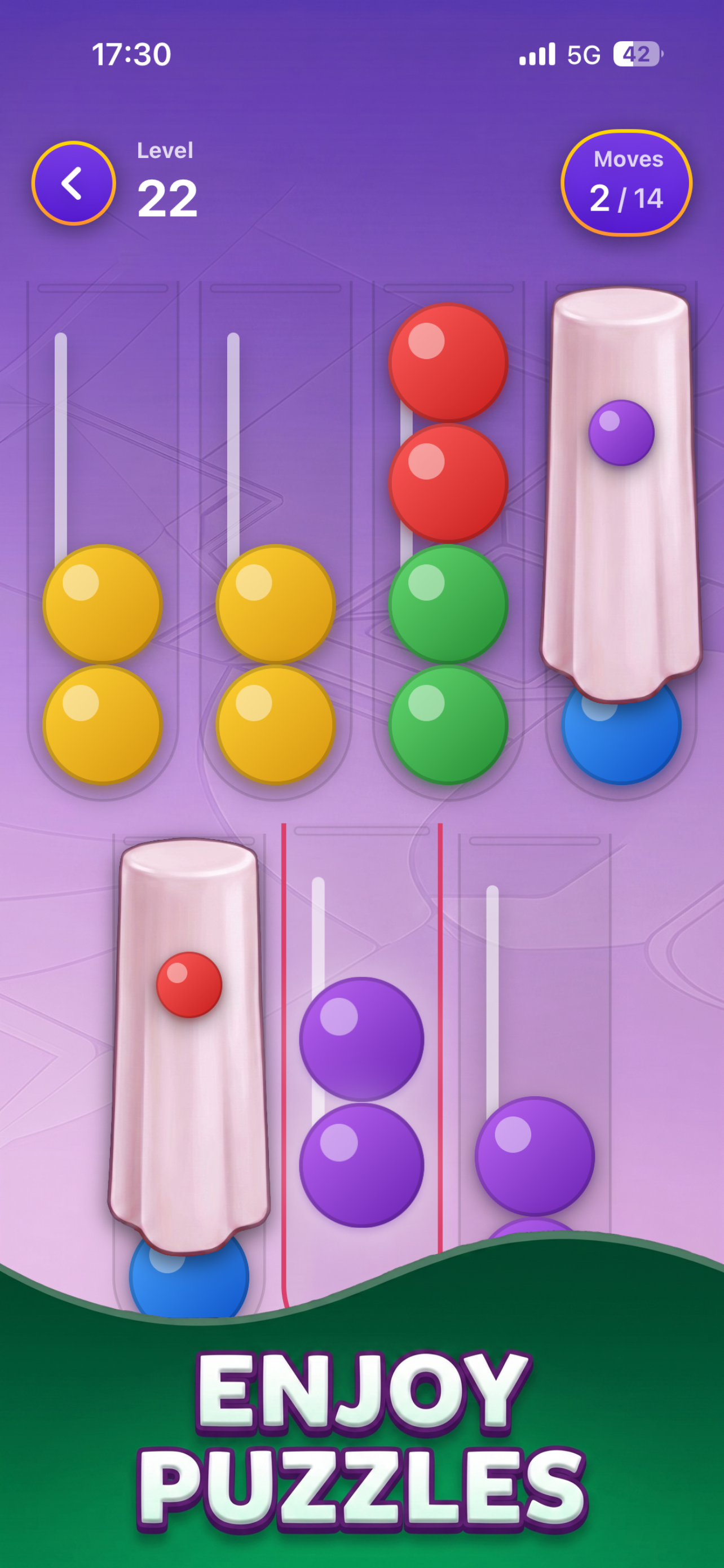 Super Ball Sort - Color Puzzle screenshot 3