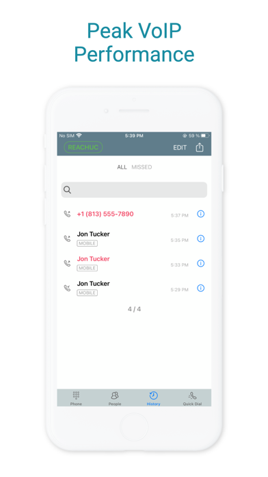 ReachUC Screenshot