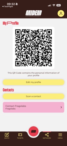 MIDEM 2027 iPhone screenshot