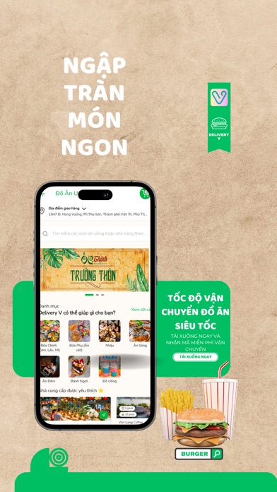 V: Food,Booking, Delivery Screenshot