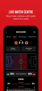 Manchester United Official App screenshot #2 for iPhone