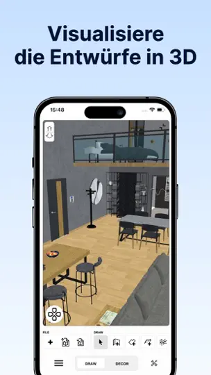 Screenshot von Sweet Home 3D: Haus Einrichten auf dem iPhone 9