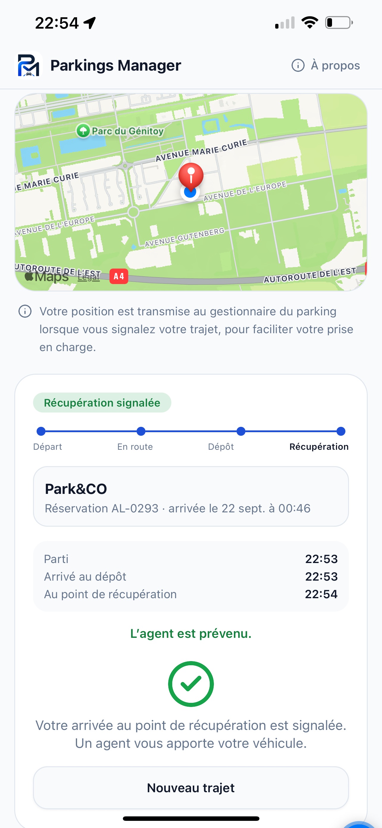 Screenshot 3 of Parkings Manager