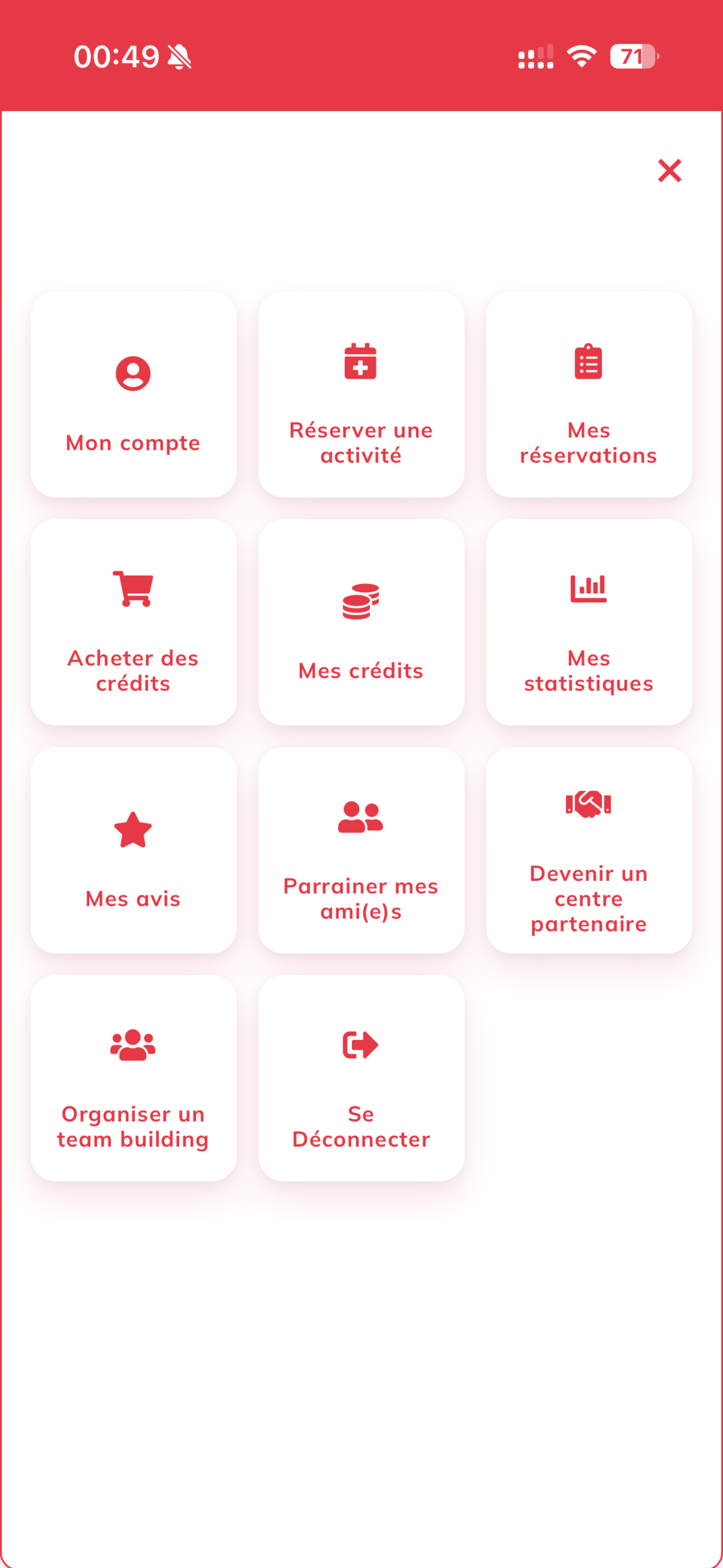 MGP - Réservation d'activités screenshot 6