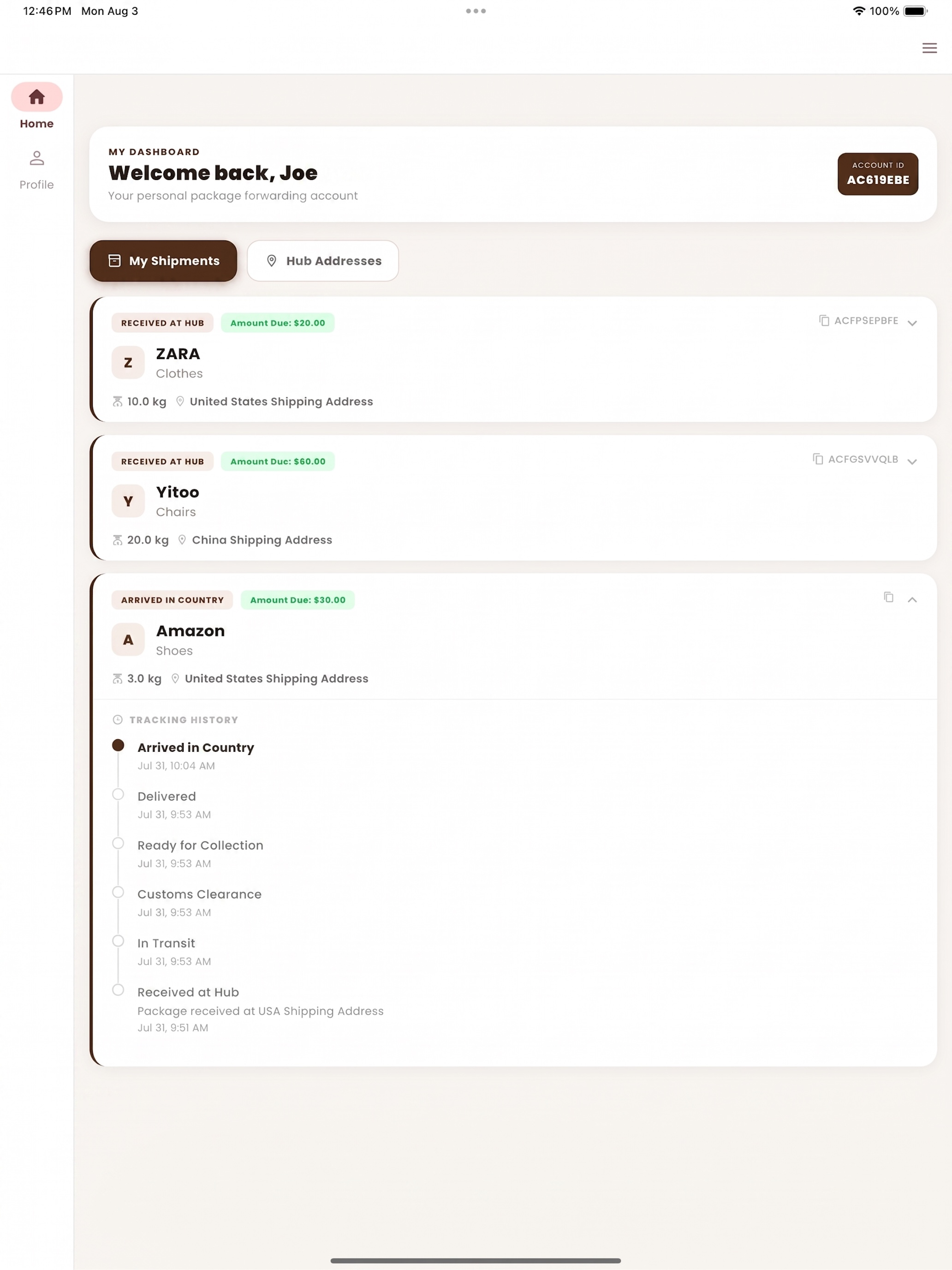 AfriCourier Logistics screenshot 8