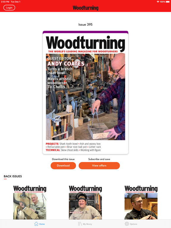 Screenshot #4 pour Woodturning Magazine
