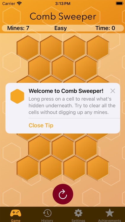 Comb Sweeper