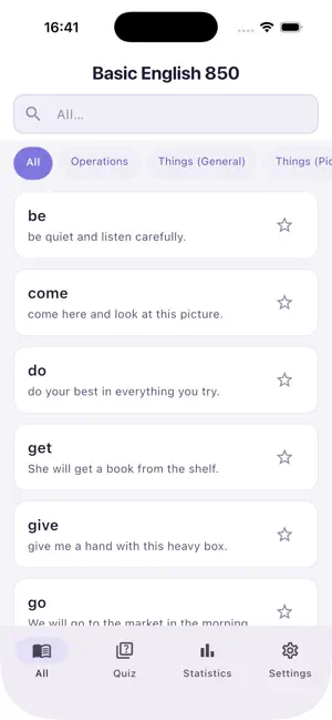 basicEnglish850 screenshot 1
