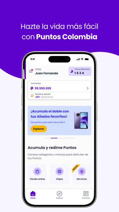 Puntos Colombia Screenshot