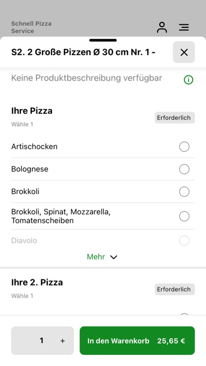 Schnell Pizza Service screenshot-3