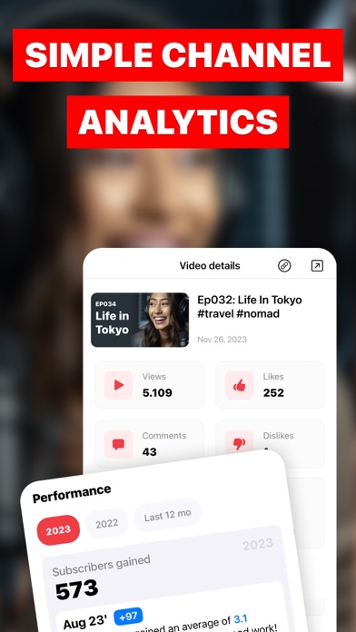 Screenshot #3 pour YT Tracker: Count Subscribers