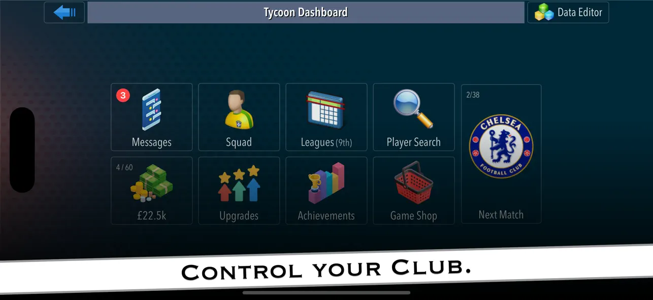 Football Tycoon 2 Hack screenshot 5 - game app interface