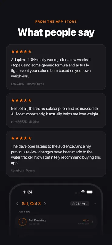 Tare: Calorie & Macro Tracker screenshot 3 of 10