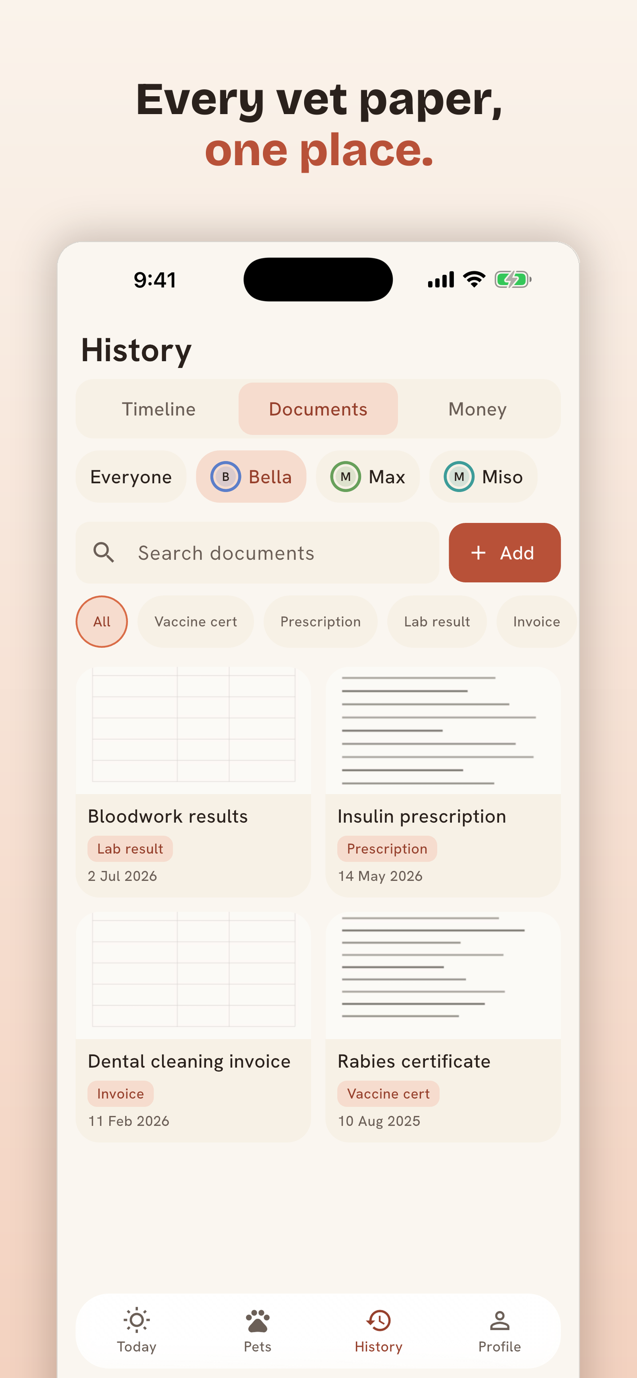 Bean: Pet Medication Tracker screenshot 4