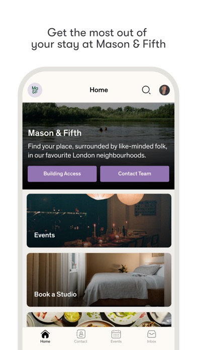 Mason and Fifth iPhone screenshot 1 - Travel app