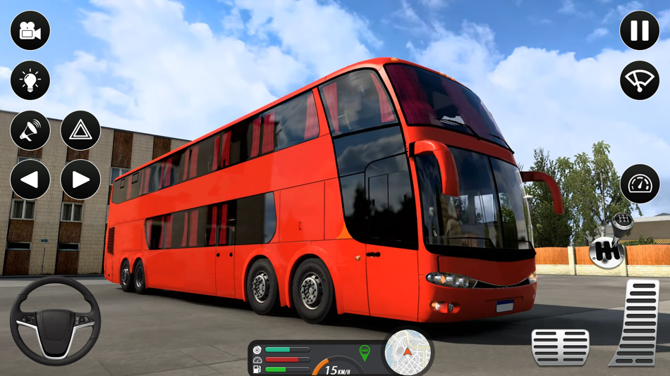 #1. Modern Bus Driving Games 3D (iOS) By: Mubeen Amin