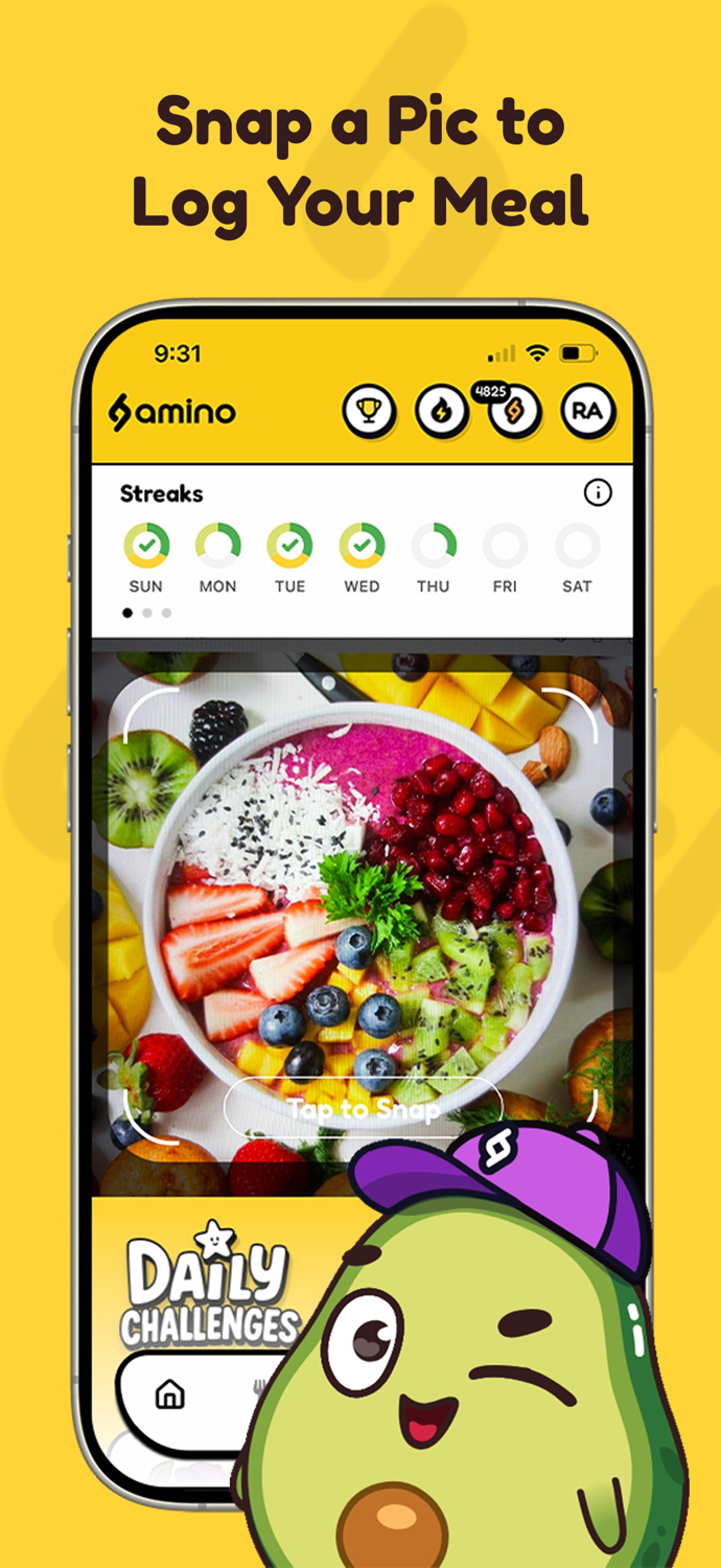 Amino Free AI Calorie Tracker