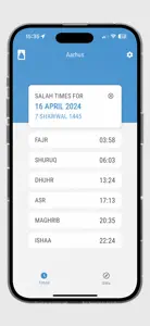 Time for Salah screenshot #5 for iPhone