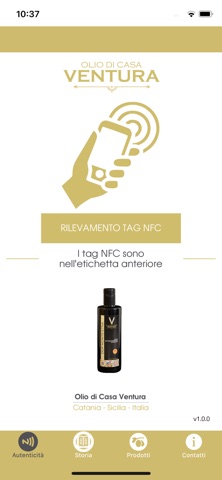 Olio di Casa Ventura NFC screenshot