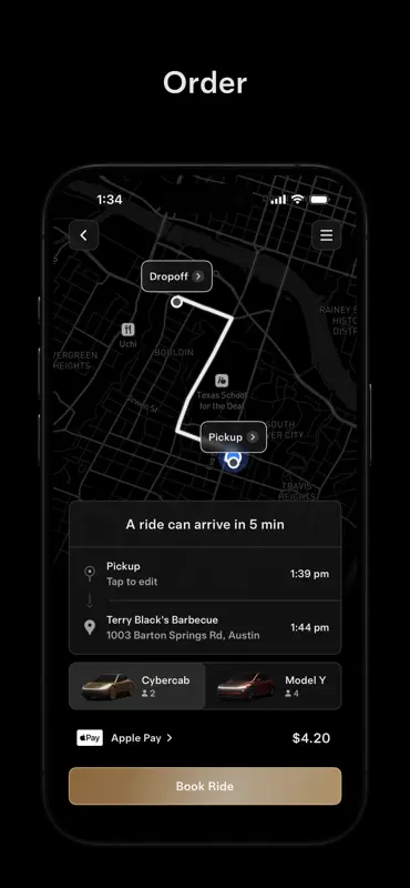 Tesla Robotaxi screenshot 2 of 5
