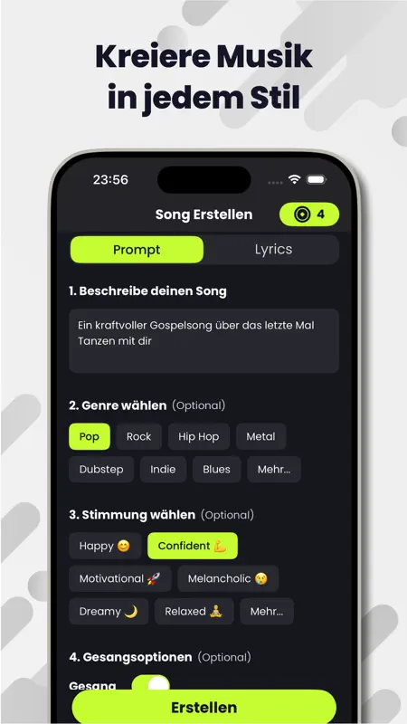 Ki Song Generator・AI Music screenshot 2 of 4