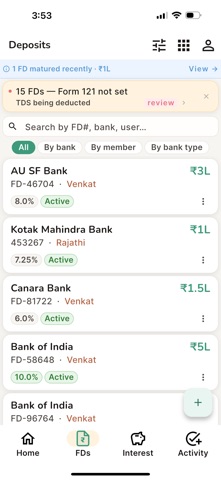 FD Manager & Vault Screenshot 2 of 9