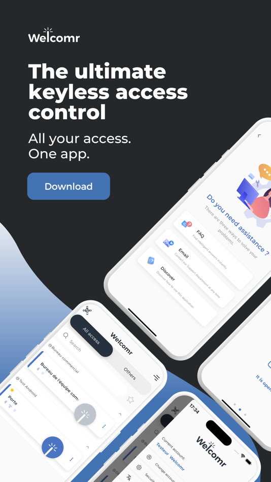 #1. Welcomr (iOS) 由: WELCOMR