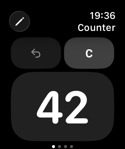 Counter for Watch