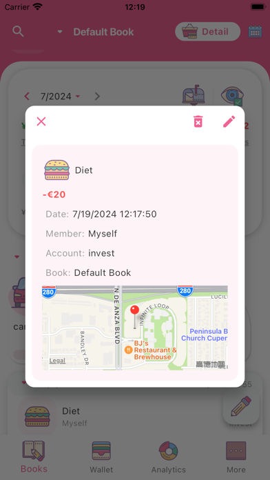 Money+ Cute Expense Tracker Screenshot
