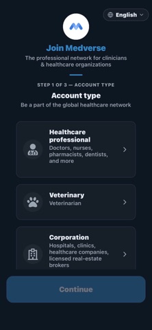 Medverse - Connect Clinicians Screenshot 2 of 2