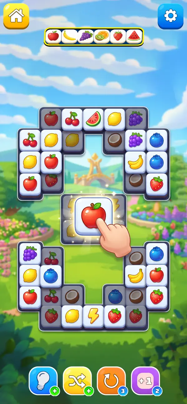 Screenshot #1 pour Puzzle Triple Match Tuiles