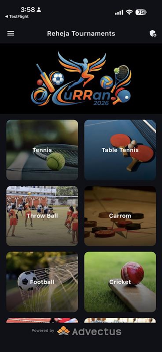 Urran Scorecard App Screenshot 1 of 4