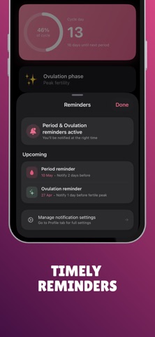 Bloom - Period & Cycle Tracker Screenshot 4 of 6