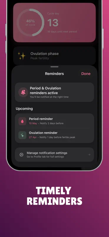 Bloom - Period & Cycle Tracker screenshot 4 of 6