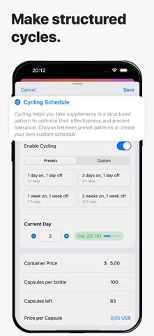 SuppAI Supplement Reminder screenshot