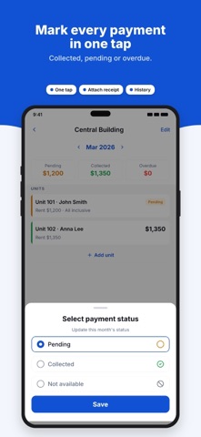 RentDue: Rent Tracker Screenshot 2 of 5
