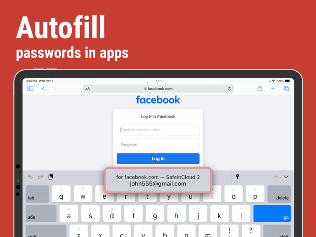 SafeInCloud 1 Screenshot