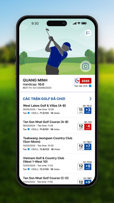 GONTA: Golf GPS & Handicap Screenshot