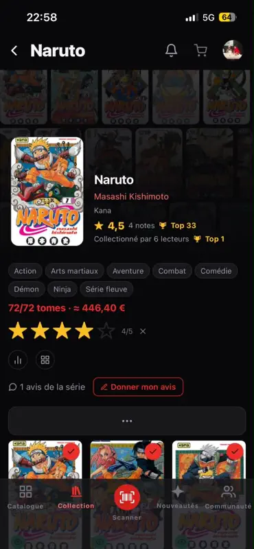 Homibi - Collection de mangas screenshot 3 of 10