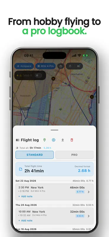 DroneKoll - Airspace and map screenshot 4 of 10